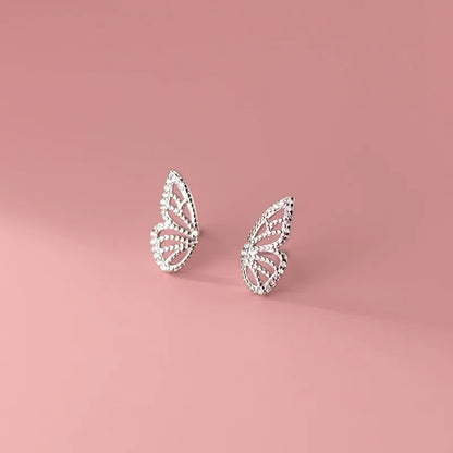Aretes Mariposa con Zirconias