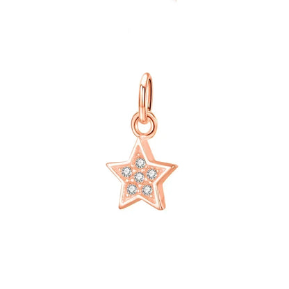 Dije Estrella Pavé en Tres Tonos