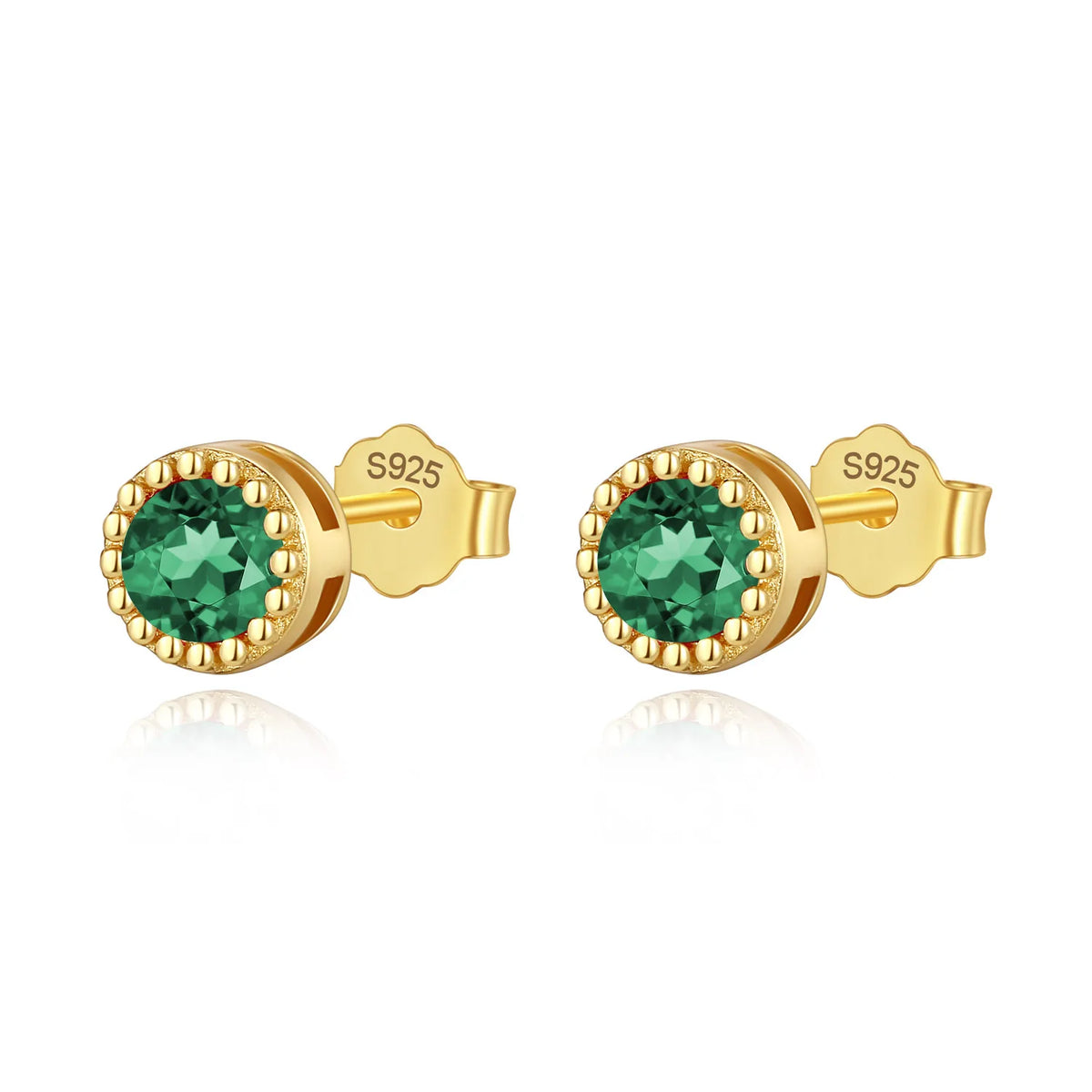 Aretes Triángulo o Círculo de Color