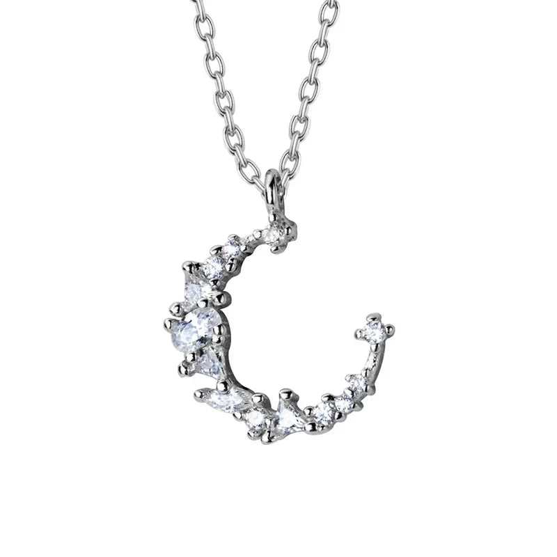 Collar Luna Centelleante