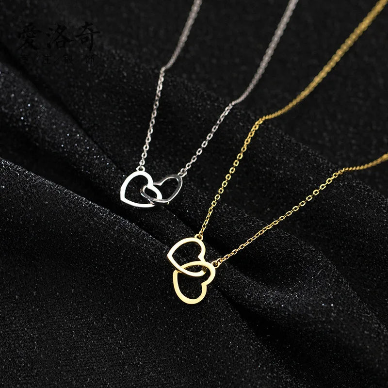 Collar Doble Corazón
