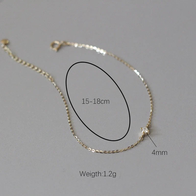 Pulsera con Zirconias Brillantes
