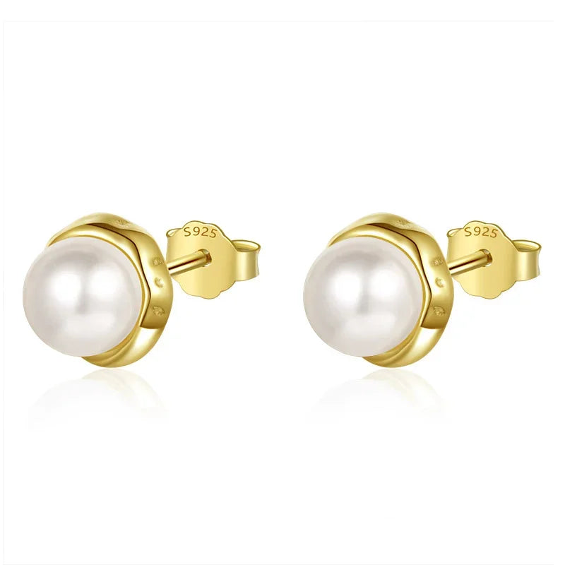 Aretes Perla de Agua Dulce