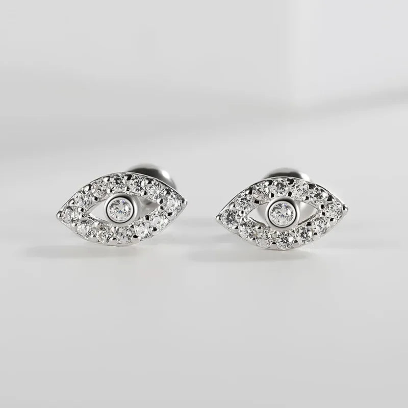 Aretes Ojo de la Sabiduría con Zirconias