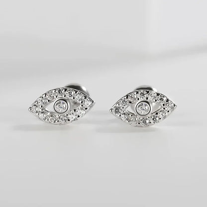 Aretes Ojo de la Sabiduría con Zirconias