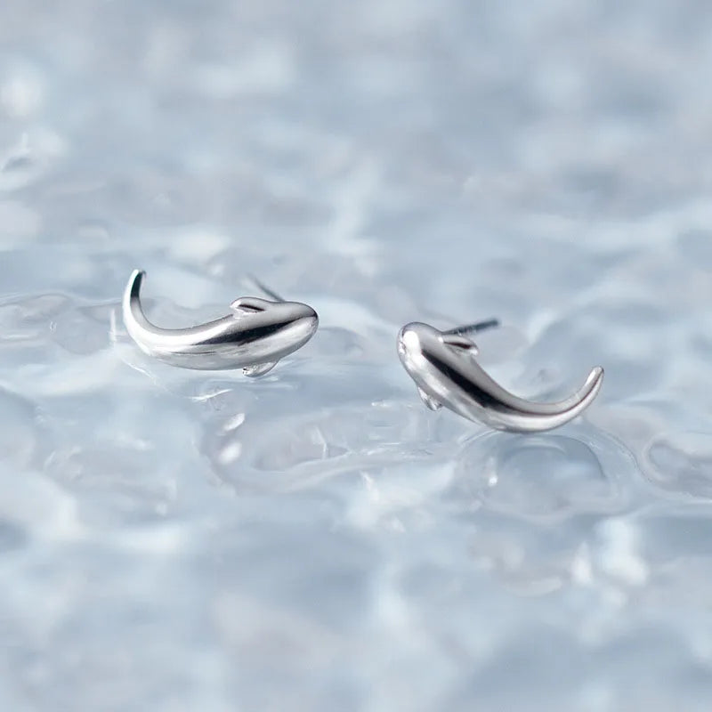 Aretes Ballena y Delfín