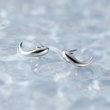 Aretes Ballena y Delfín