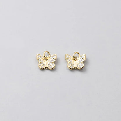 Dije Mariposa con Zirconia para Collar