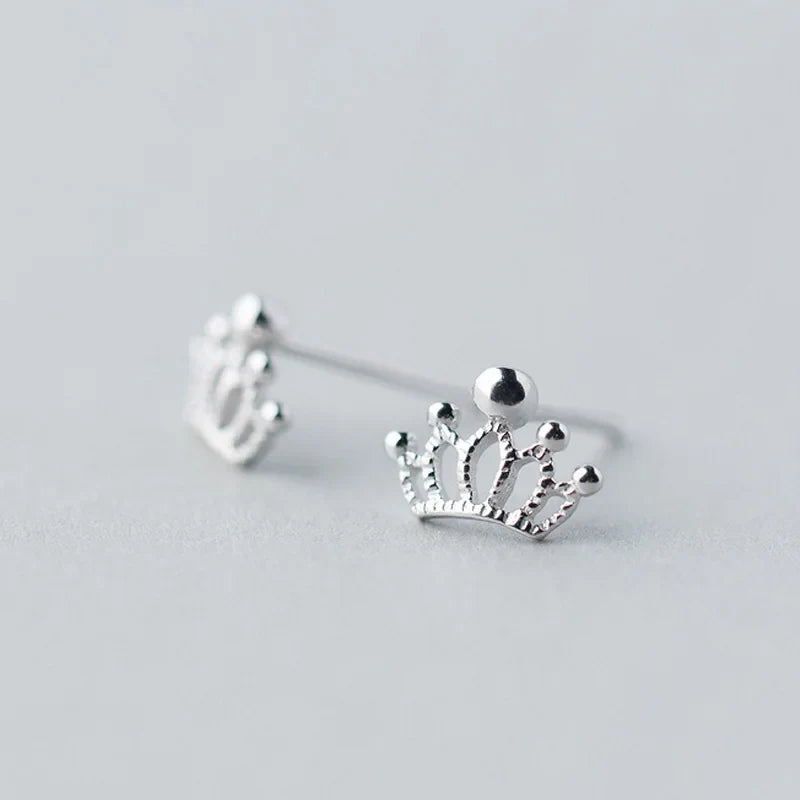 Aretes Corona Elegante