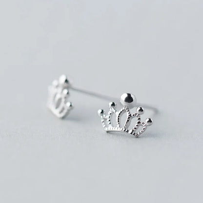 Aretes Corona Elegante