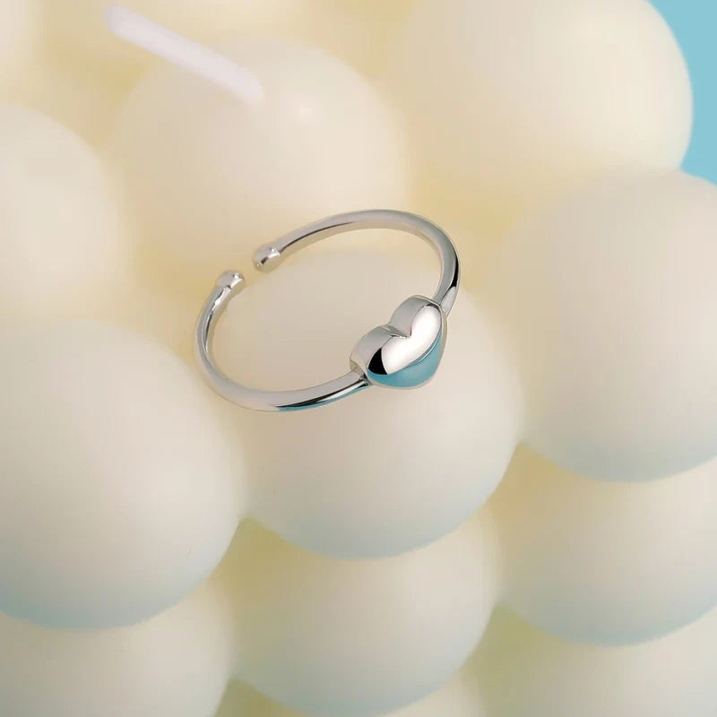 Anillo Corazón Romántico