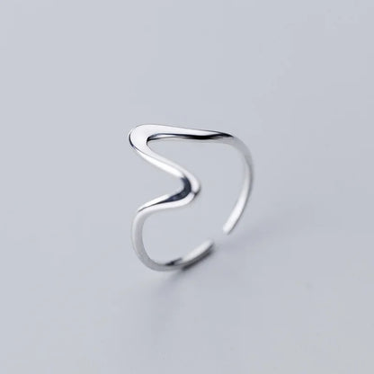 Anillo Coctel Serpiente Ondulada