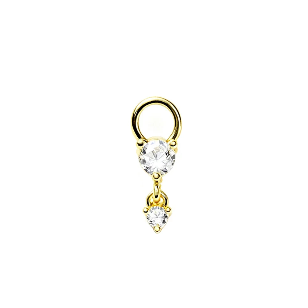 Dije Estrella con Piedra de Color
