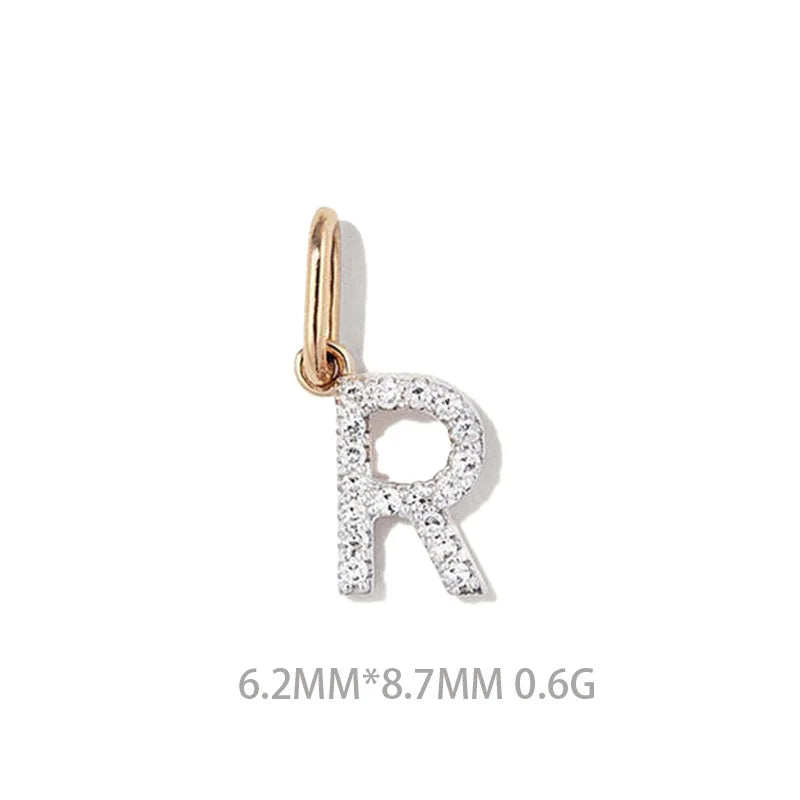 Dije Inicial con Zirconias