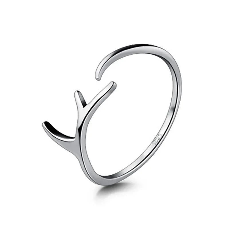 Anillo Astas de Reno Ajustable