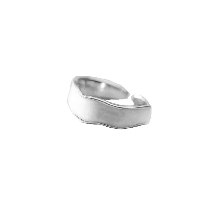 Anillo Abierto Ola Esmaltada