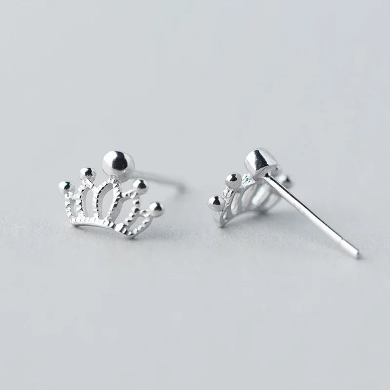 Aretes Corona Elegante
