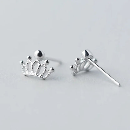 Aretes Corona Elegante