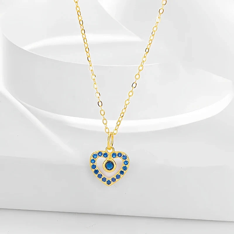 Collar Corazón de Color