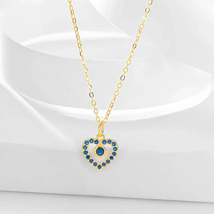 Collar Corazón de Color