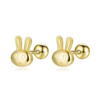 Aretes Conejito de la Suerte