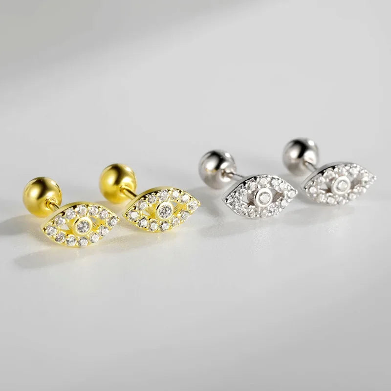 Aretes Ojo de la Sabiduría con Zirconias