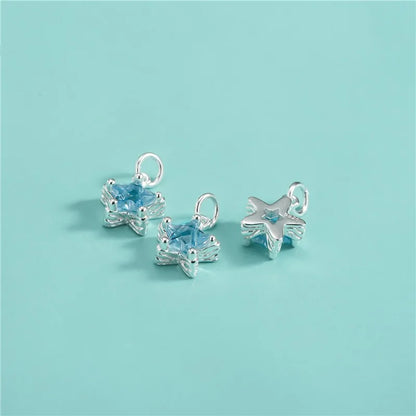 Dije Estrella Azul Brillante