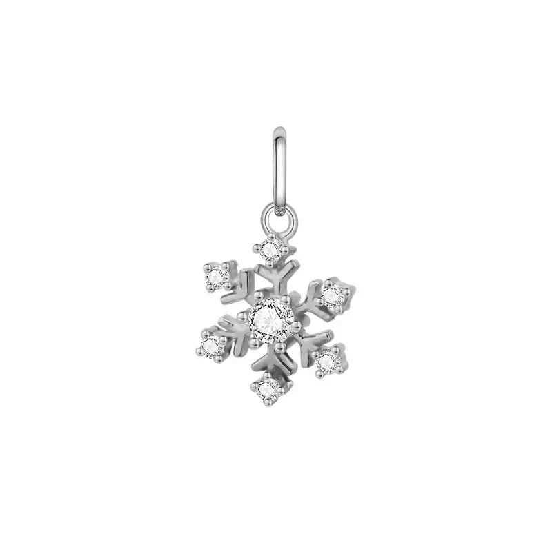 Dije Copo de Nieve con Zirconias
