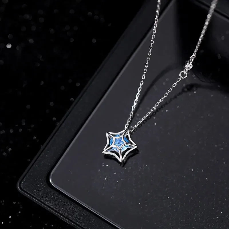 Collar Estrella Delicada con Zirconias