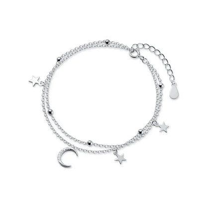 Pulsera Luna y Estrella