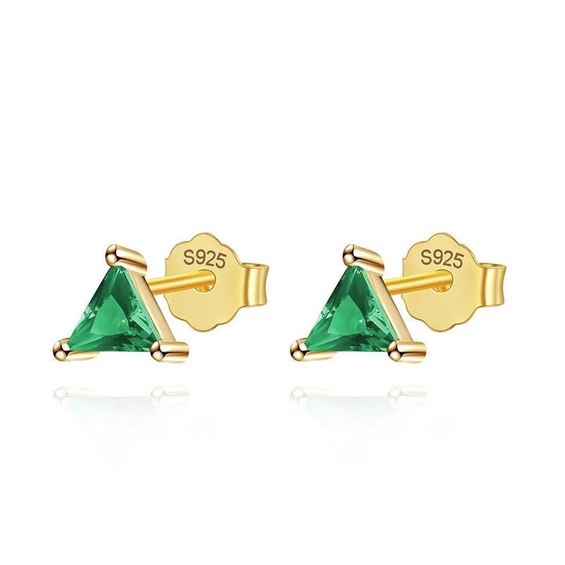 Aretes Triángulo o Círculo de Color