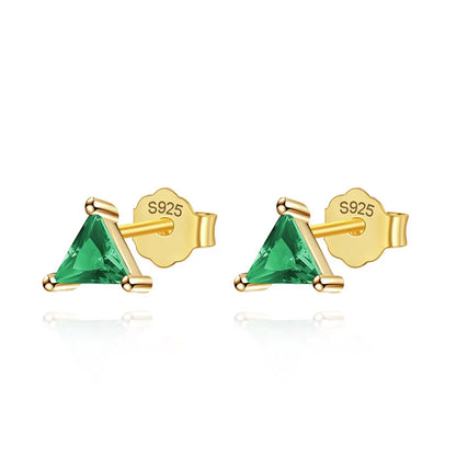 Aretes Triángulo o Círculo de Color
