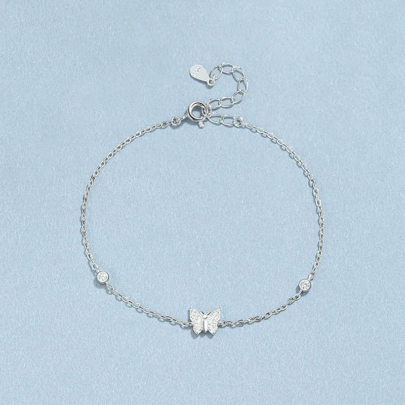 Pulsera Mariposa con Zirconias
