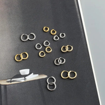 Arracadas con Zirconias Blancas