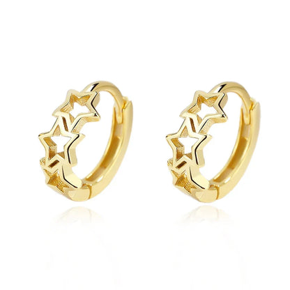 Arracadas Estrella Calada