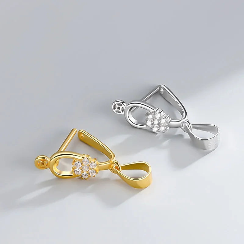 Pinza Floral Calada para Dijes