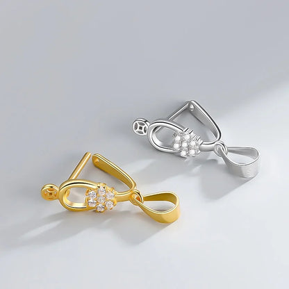Pinza Floral Calada para Dijes