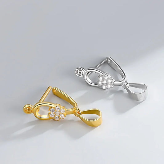 Pinza Floral Calada para Dijes