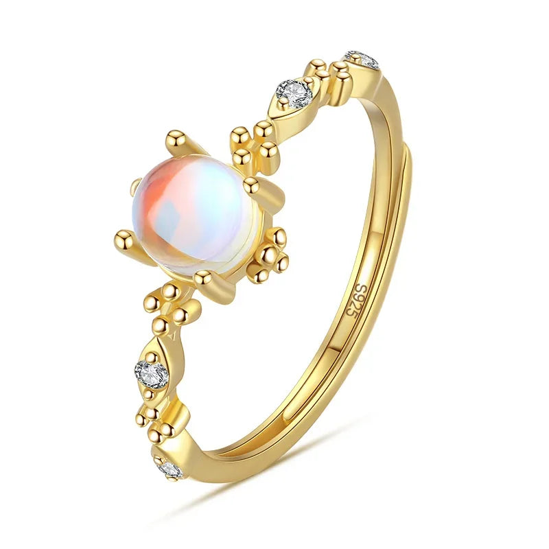Anillo Esmaltado de Color Abierto