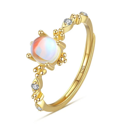 Anillo Esmaltado de Color Abierto