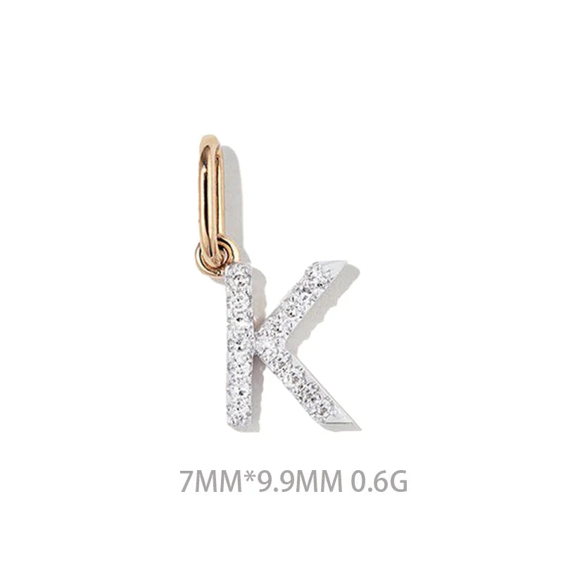 Dije Inicial con Zirconias