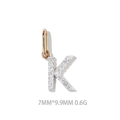 Dije Inicial con Zirconias
