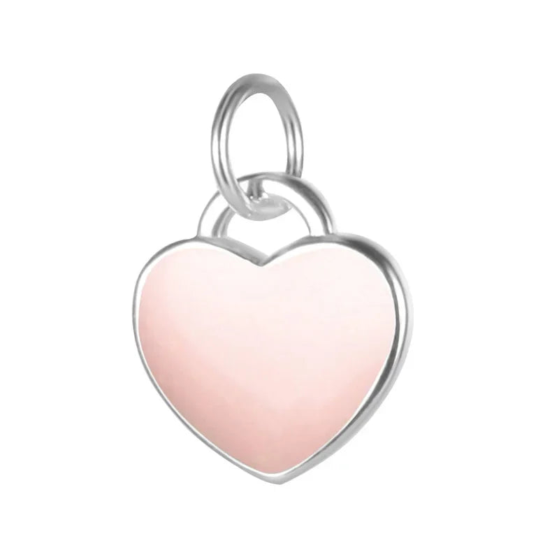 Dije Corazón Romántico Esmaltado