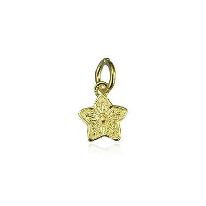 Dije Flor de Cerezo con Estrella