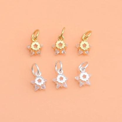 Dije Mini Estrella con Zirconia