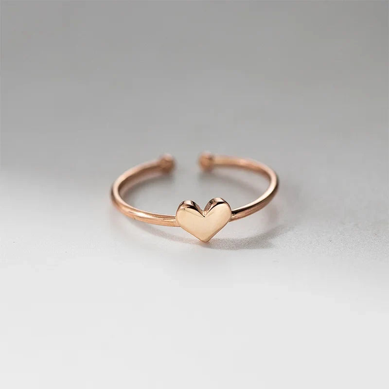 Anillo Abierto Corazón