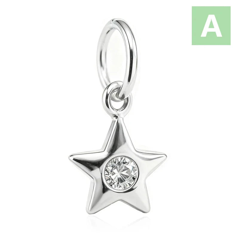 Dije Luna y Estrellas