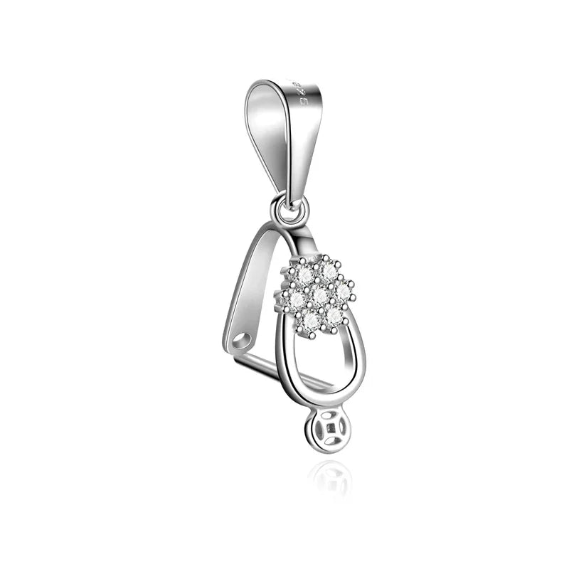 Pinza Floral Calada para Dijes