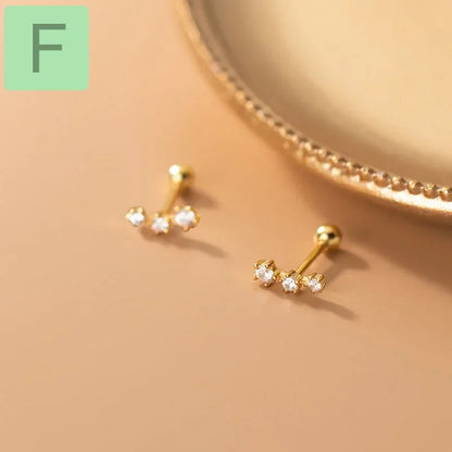 Aretes Cuadrados de la Suerte