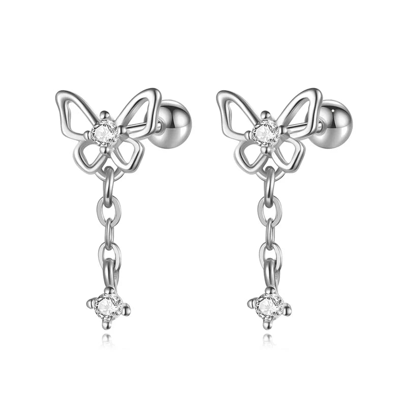 Aretes Mariposa Elegante